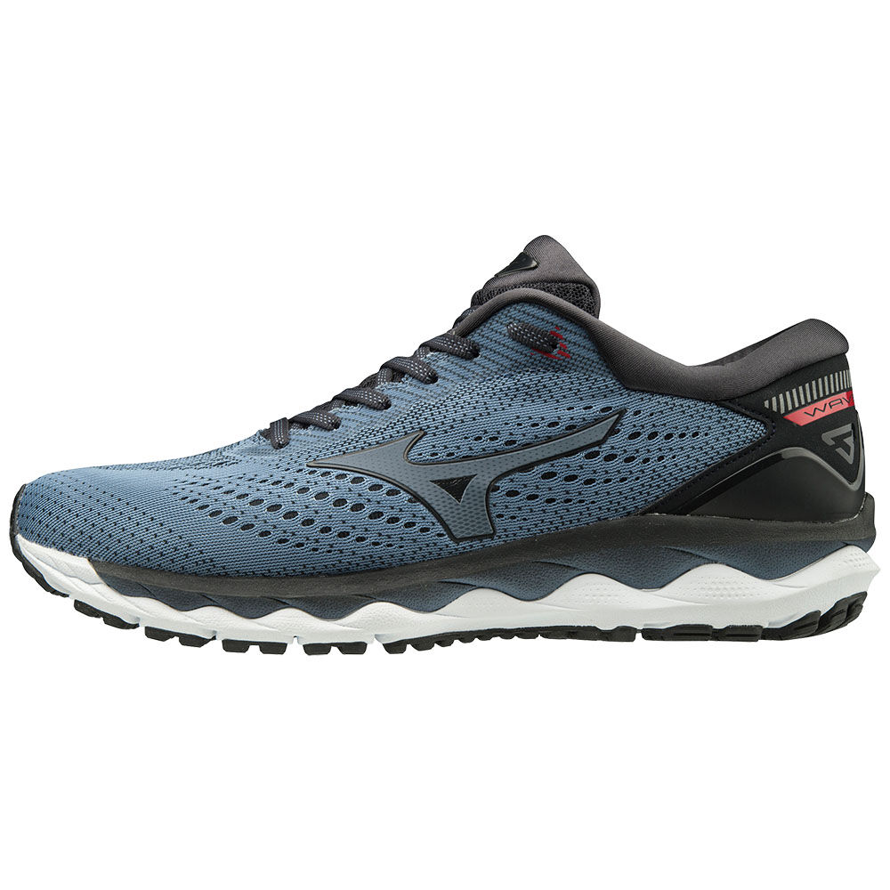 Zapatillas Running Mizuno WAVE SKY 3 Hombre Gris/Rosas Comprar ONIG-01387